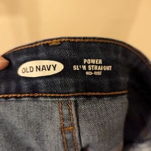 Old Navy Power Slim Straight Jeans